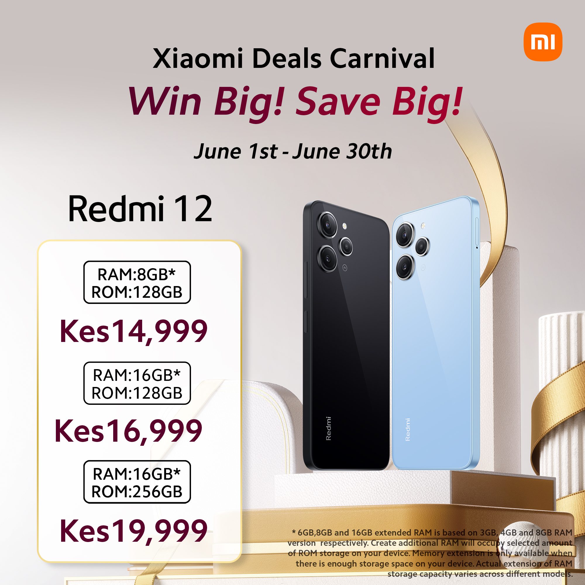 Xiaomi Kenya Launches "Xiaomi Deals Carnival": Massive Discounts on Smartphones this June