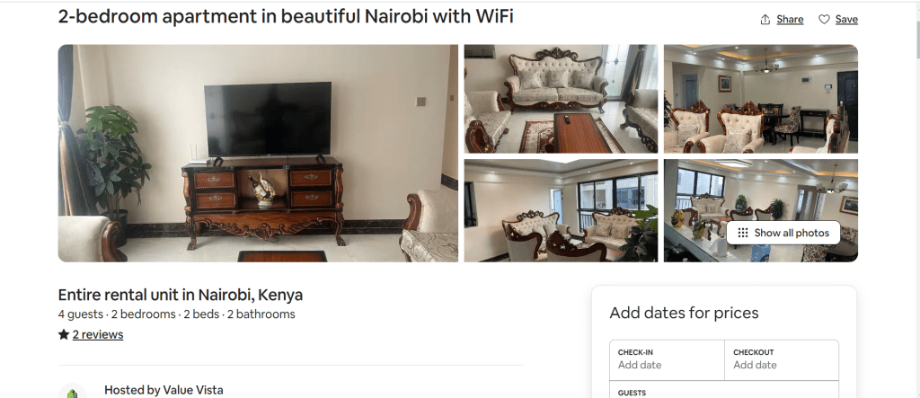 Discover Comfort and Convenience at Ndemi Gardens Apartments – Your Perfect Airbnb Stay in Nairobi