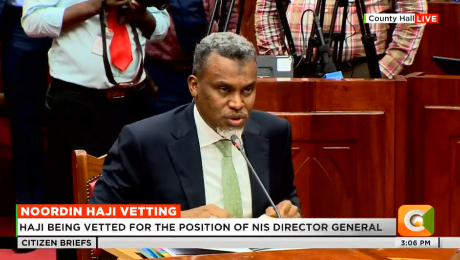 Noordin Mohamed Haji, OGW, CBS is a Kenyan lawyer and civil servant who is the current Director-General of the National Intelligence Service.