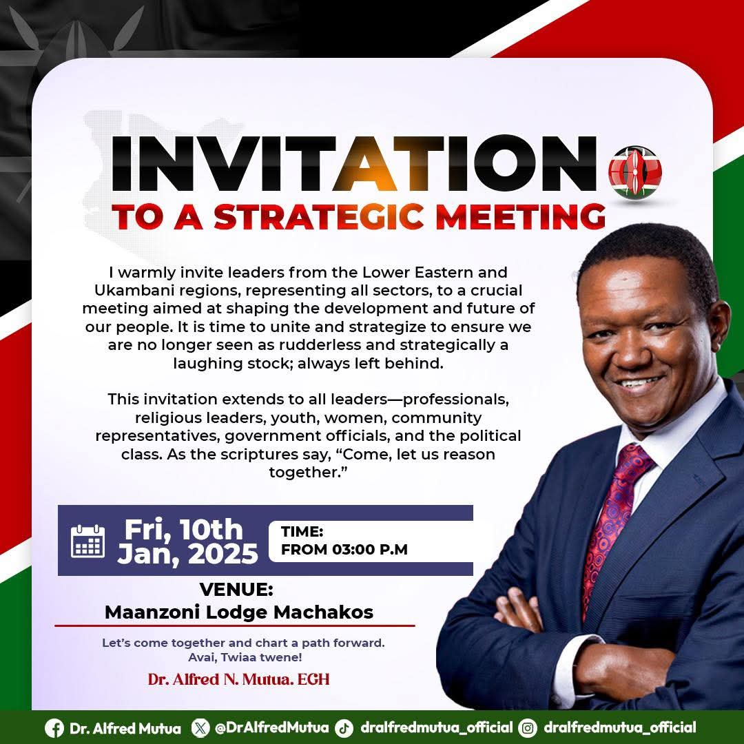 CS Mutua’s Meeting Divides President Ruto’s Supporters in Ukambani