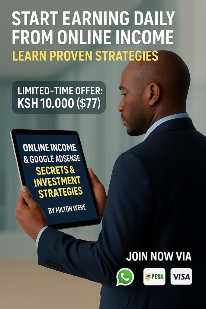 Milton Were Launches Life-Changing eBook on Online Income and Google AdSense Secrets