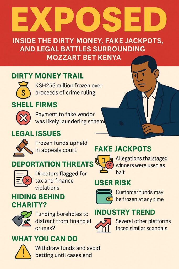 EXPOSED: Inside the Dirty Money, Fake Jackpots, and Legal Battles Surrounding Mozzart Bet Kenya