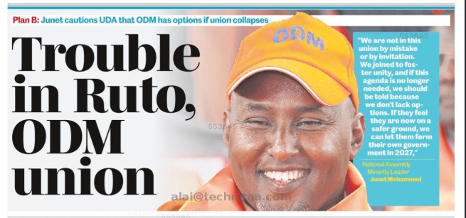 ODM Party at cross-roads: The Defining moment post-Raila Odinga