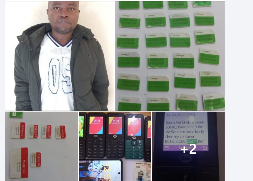 Detectives Arrest Cyber Fraud Suspect in Igembe North, Recover Dozens of SIM Cards